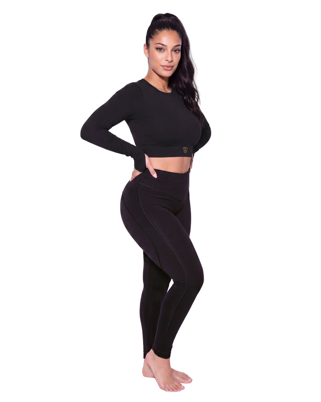 Sculpt High Waisted Leggings - Black