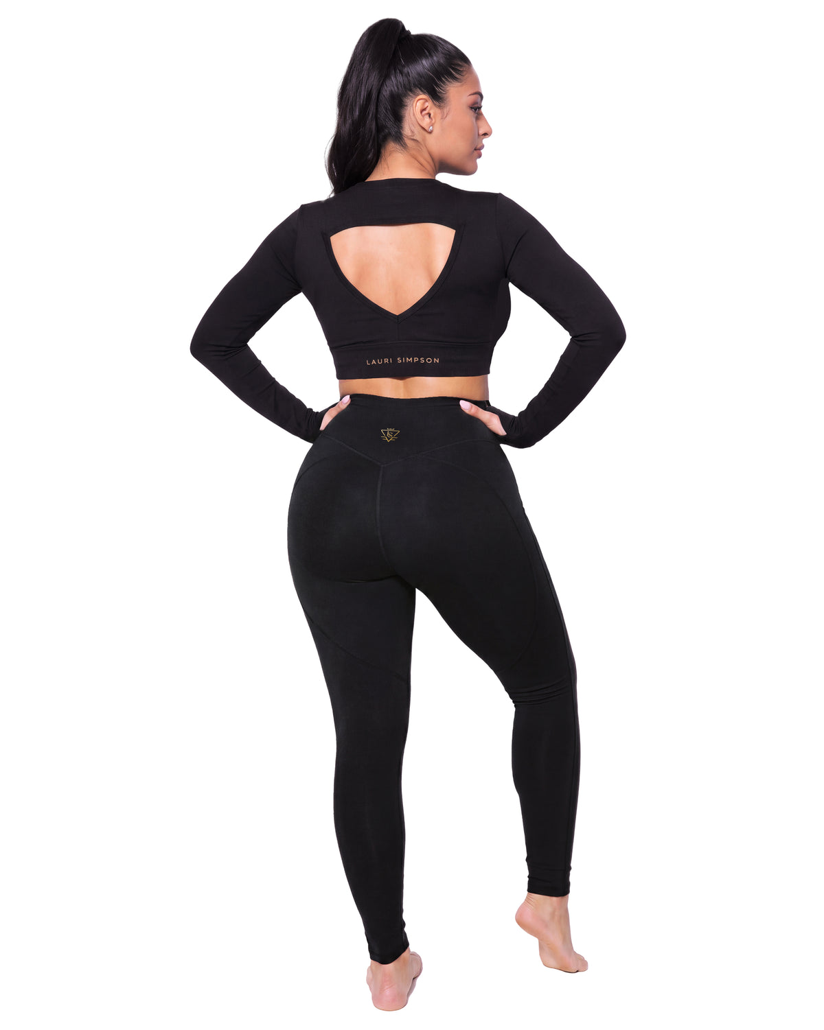 Sculpt High Waisted Leggings - Black