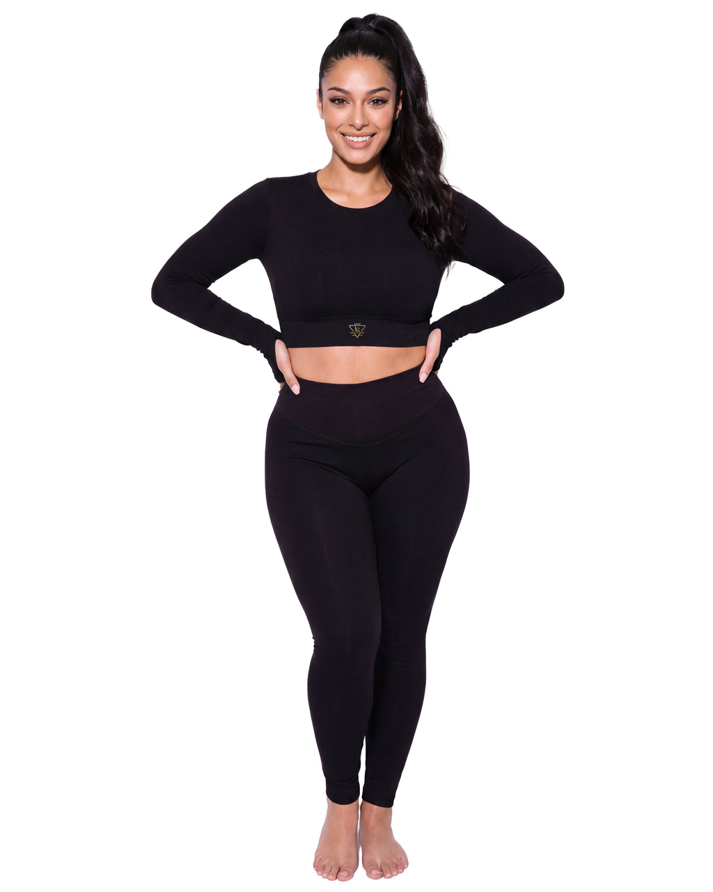 Sculpt High Waisted Leggings - Black
