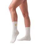 Premium Fitness Socks - Off White /  Black